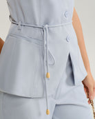 Women's Woven Polyester Vest Tops - RIHOAS