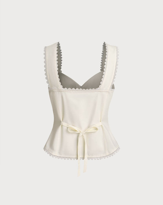 Women's Woven Polyester Vest Tops - RIHOAS