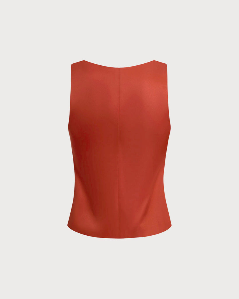 Women's Woven Polyester Vest Tops - RIHOAS