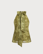 Women's Woven Polyester Vest Tops - RIHOAS