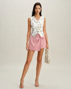 Women's Woven Polyester Vest Tops - RIHOAS