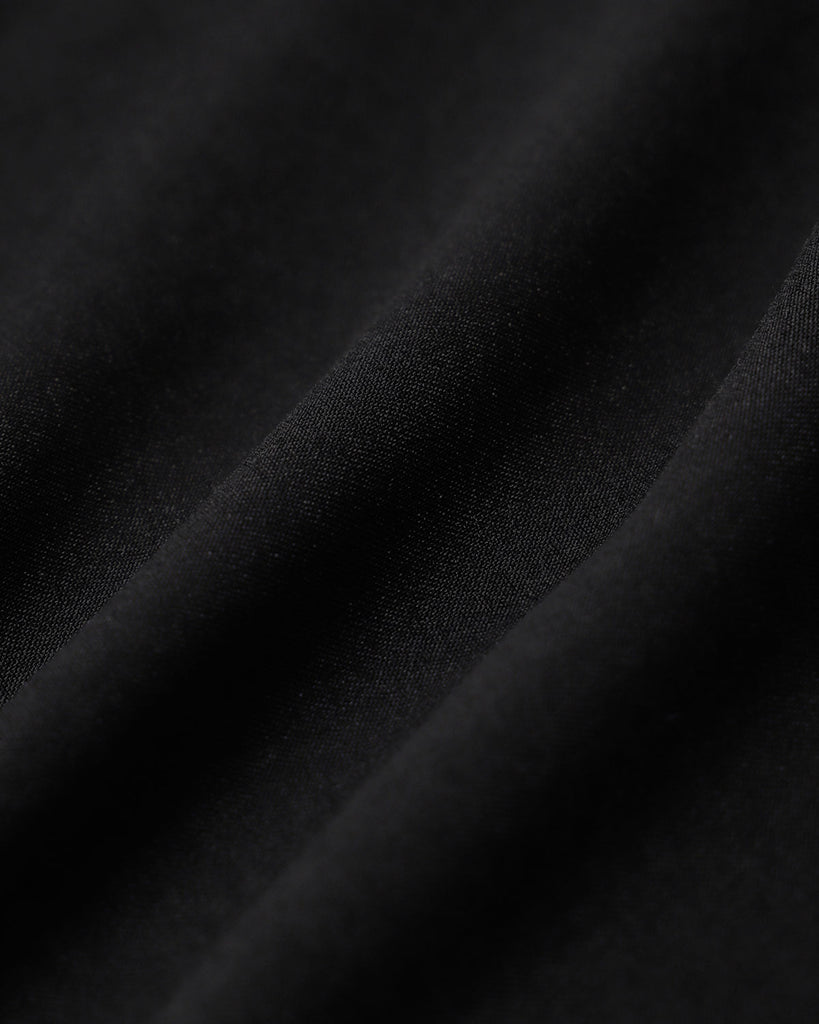 Black Single Breasted Button Vest - RIHOAS