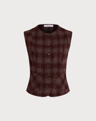 Women's Woven Polyester Vest Tops - RIHOAS