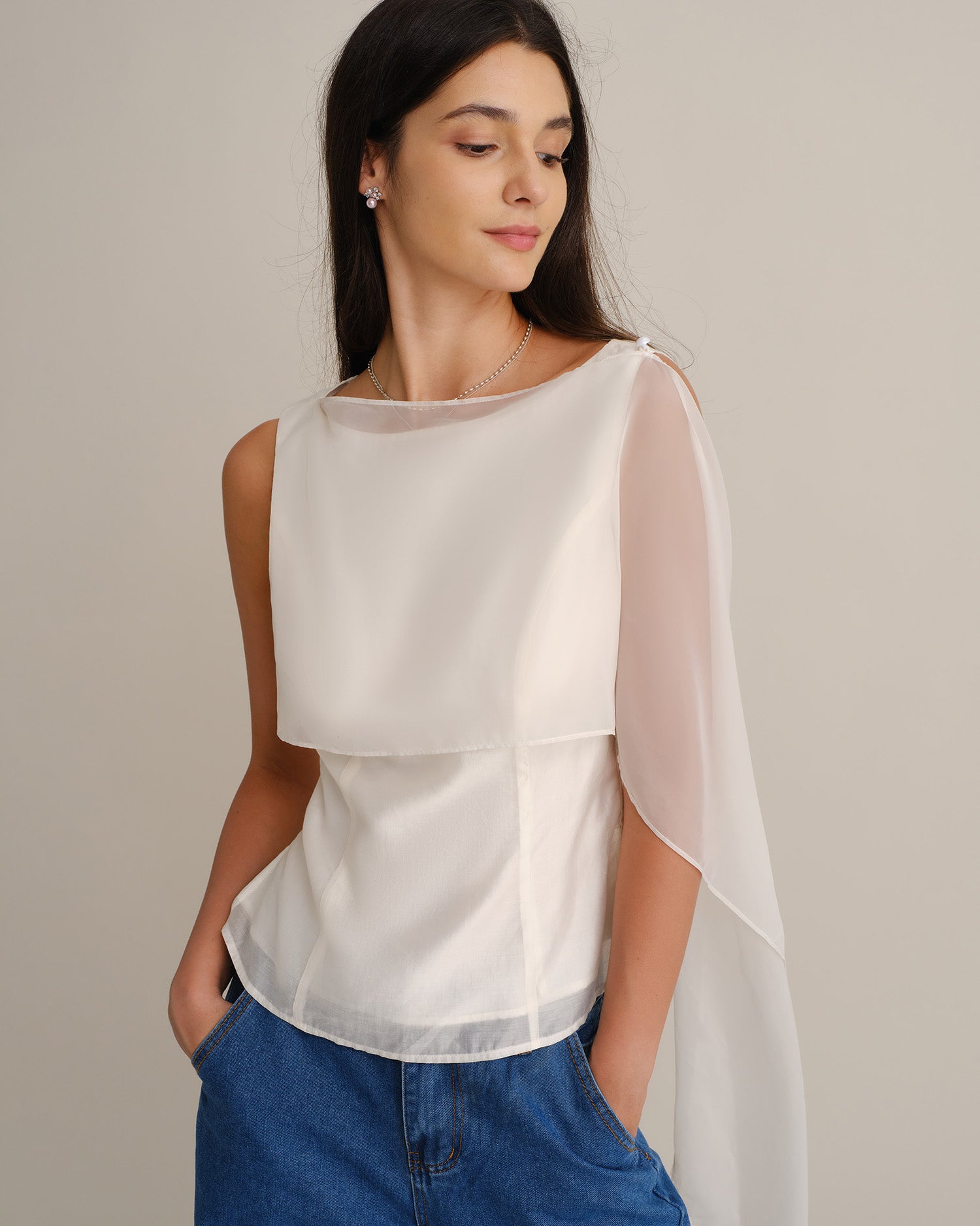 Women's Woven Tencel Tank Tops - RIHOAS