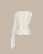 Apricot Boat Neck Chiffon Tank Top04