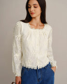 Women's Woven Tencel Top - RIHOAS - 02