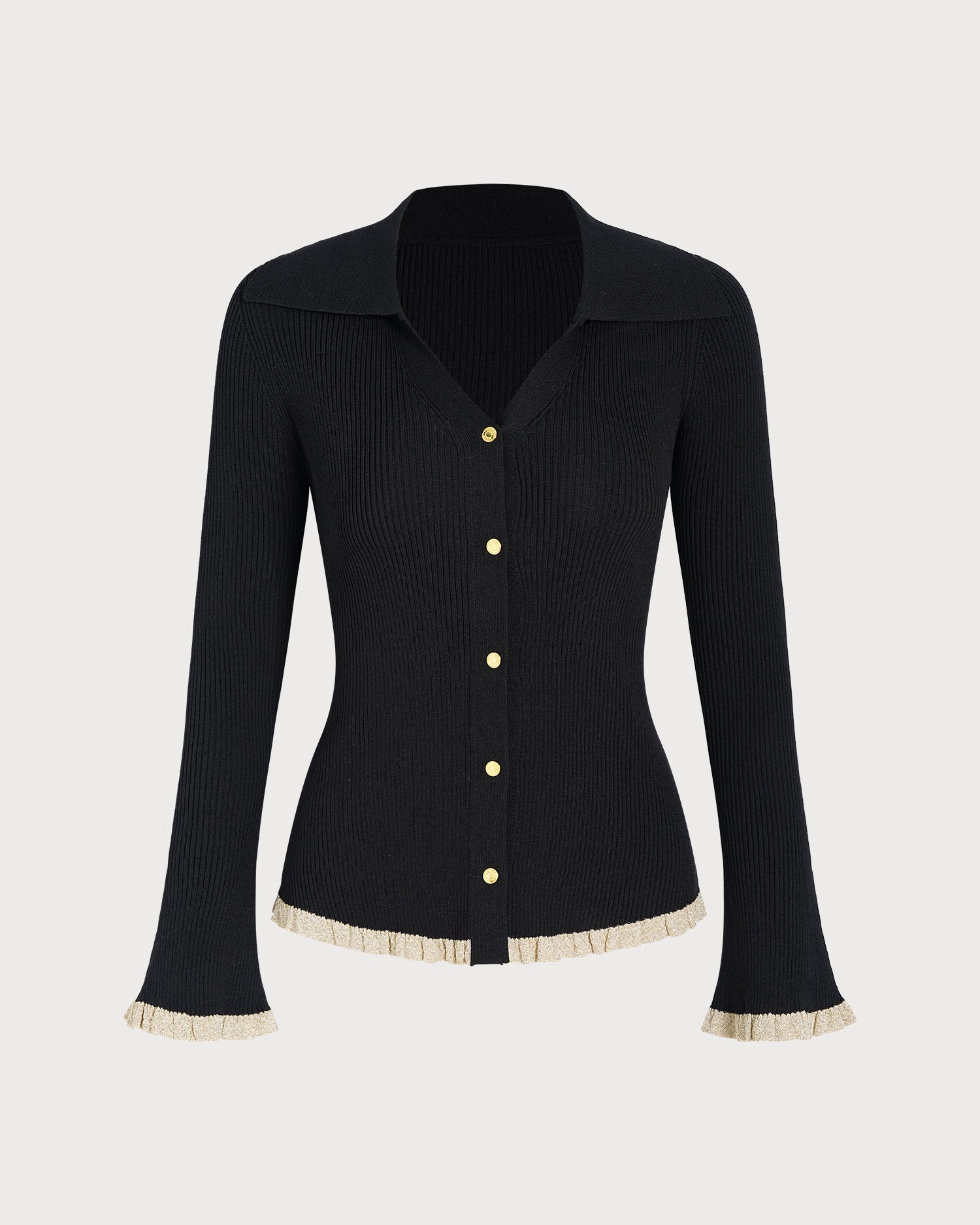 Women's Woven Viscose Knit Cardigans - RIHOAS - 05