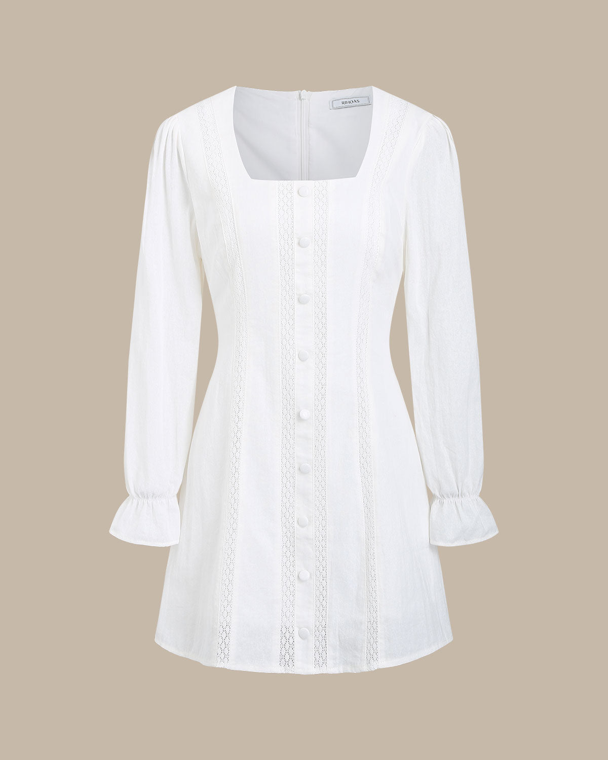 Women's Woven Viscose Mini Dresses Dresses - RIHOAS