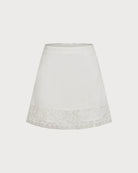 Women's Woven Viscose Skirt Bottoms - RIHOAS