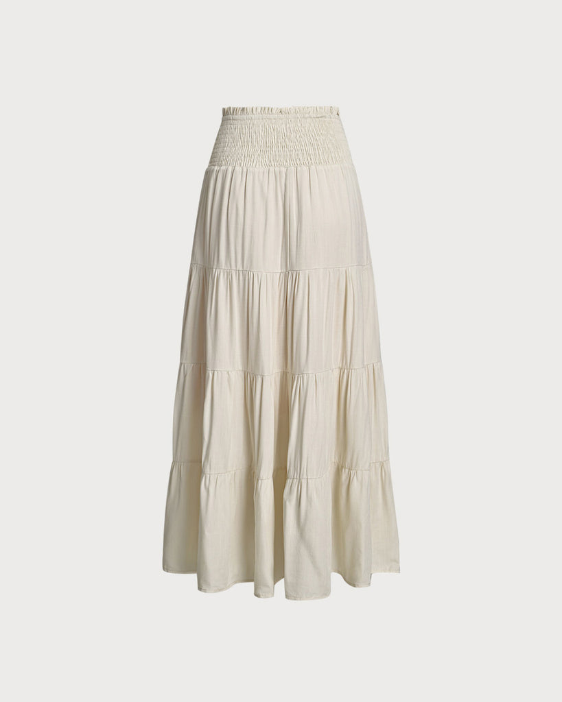 Women's Woven Viscose Skirts Bottoms - RIHOAS