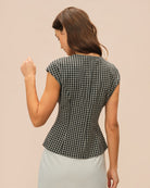 Women's Woven Viscose Tees Tops - RIHOAS