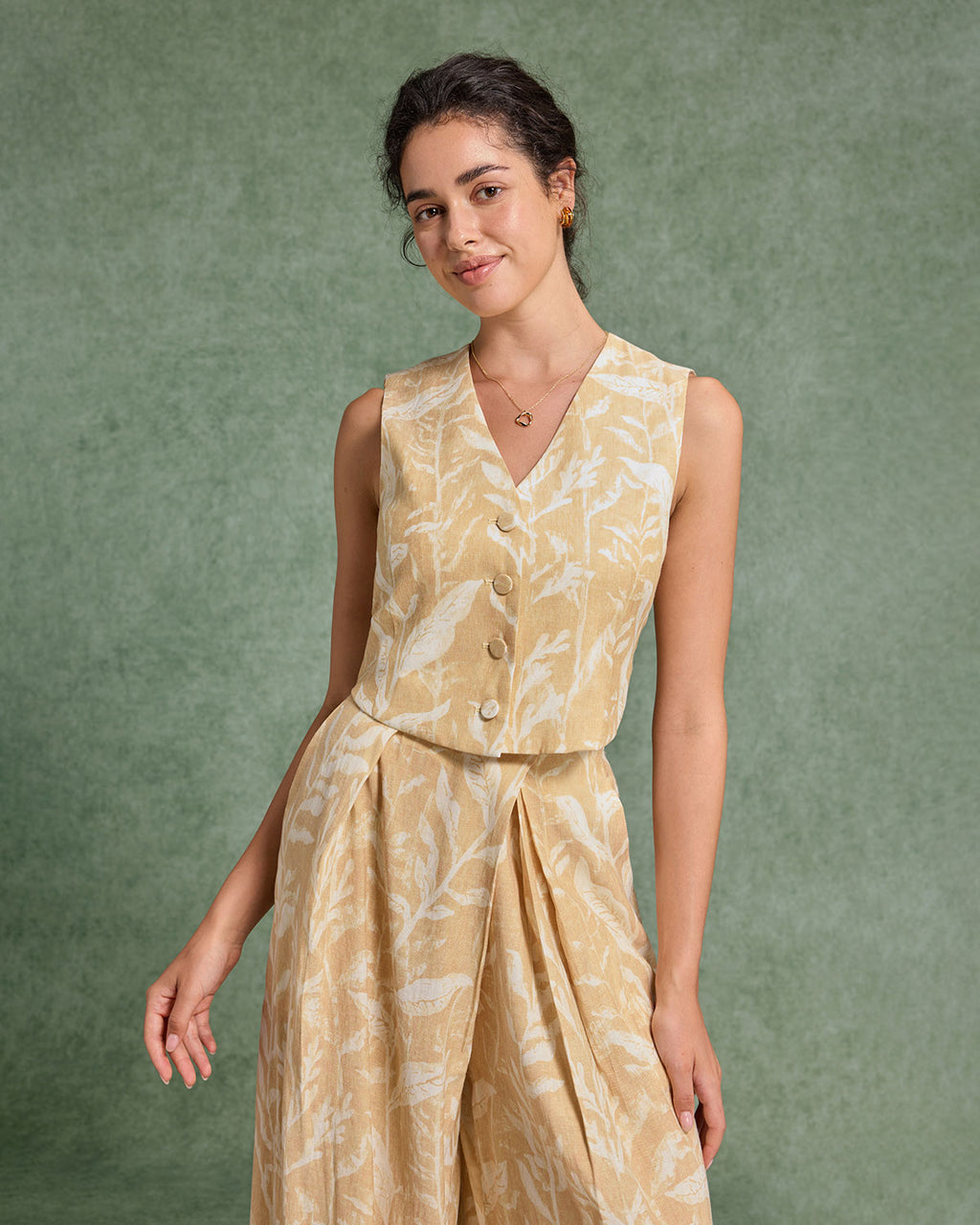 Women's Woven Viscose Vest Tops - RIHOAS