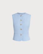 Women's Woven Viscose Vest Tops - RIHOAS