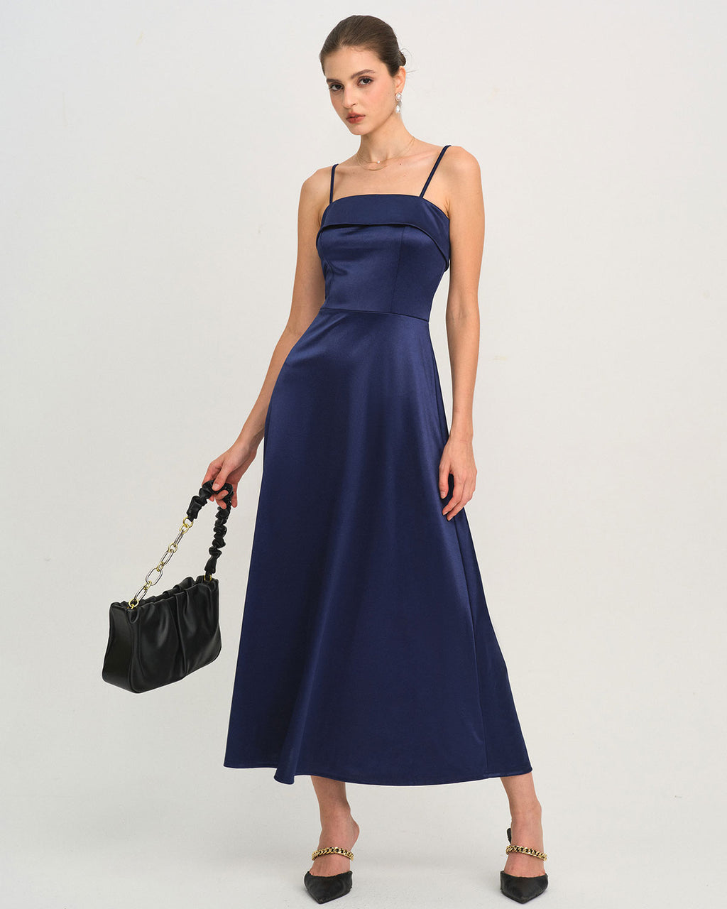 Womens' Woven Polyester Maxi Dress Dresses - RIHOAS