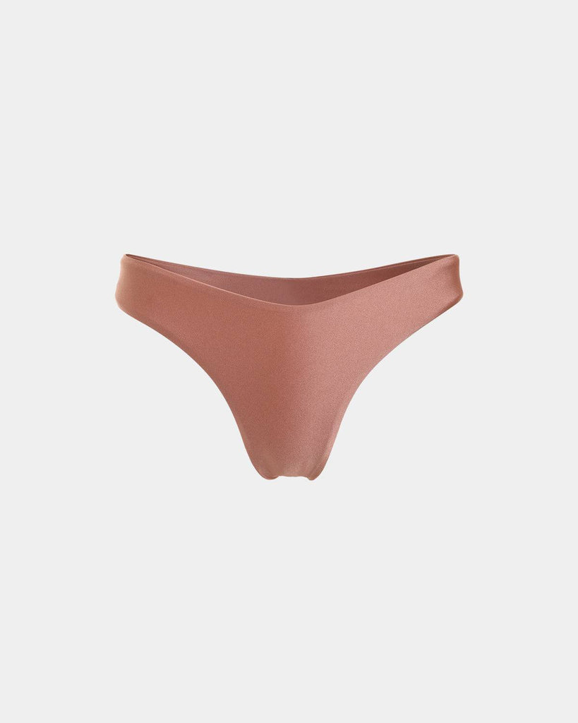 The Solid High-leg Bikini Bottom - RIHOAS