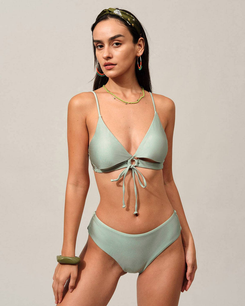 The Solid Full Coverage Bikini Bottom - RIHOAS