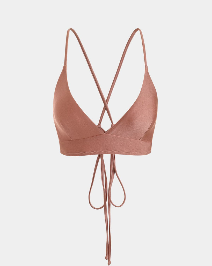 The Lace-up Bikini Top - RIHOAS