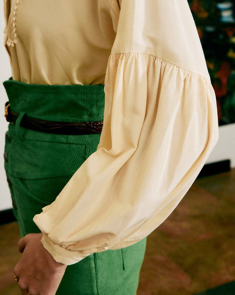 The Vintage Spliced Blouse - RIHOAS