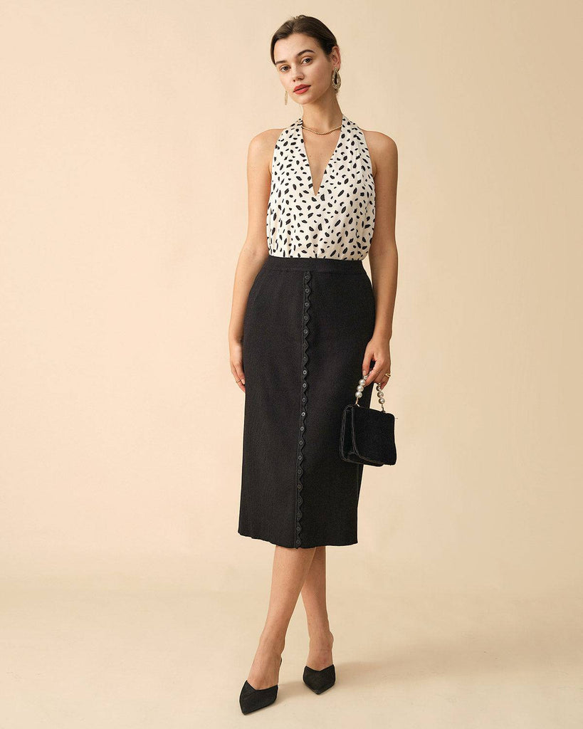 The Leopard Print Halter Top - RIHOAS