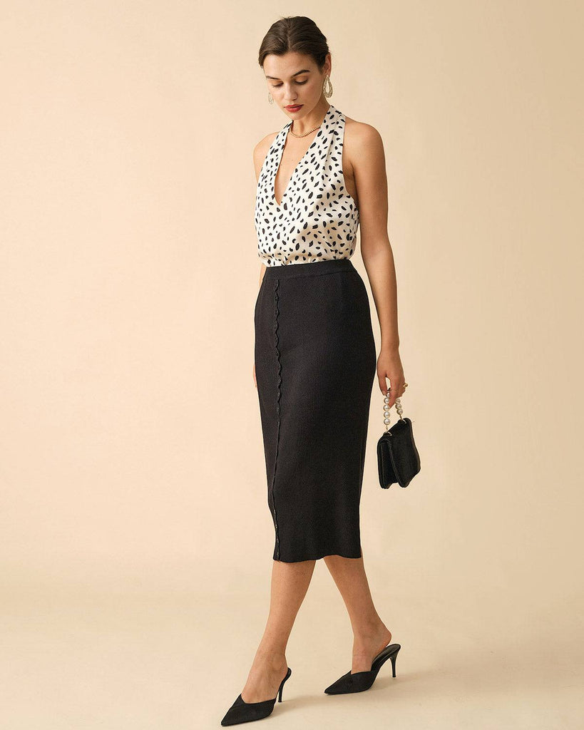 The Leopard Print Halter Top - RIHOAS
