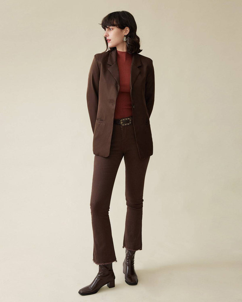 The Basic Buttoned Blazer - RIHOAS