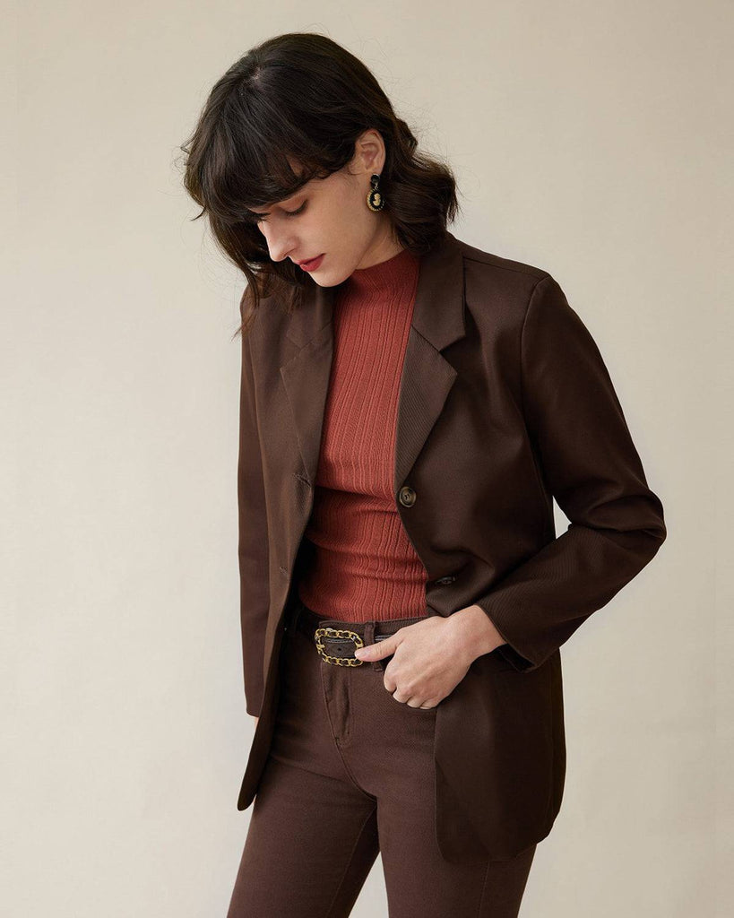 The Basic Buttoned Blazer - RIHOAS
