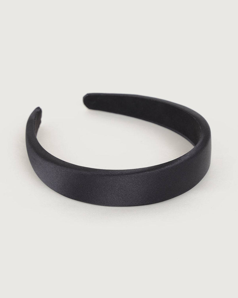 The Satin Solid Headband - RIHOAS