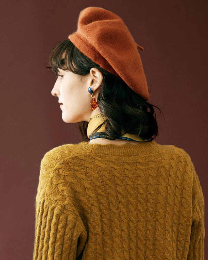 The Vintage Woolen Beret - RIHOAS