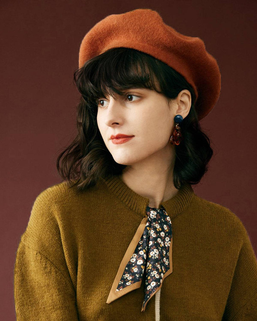 The Vintage Woolen Beret - RIHOAS