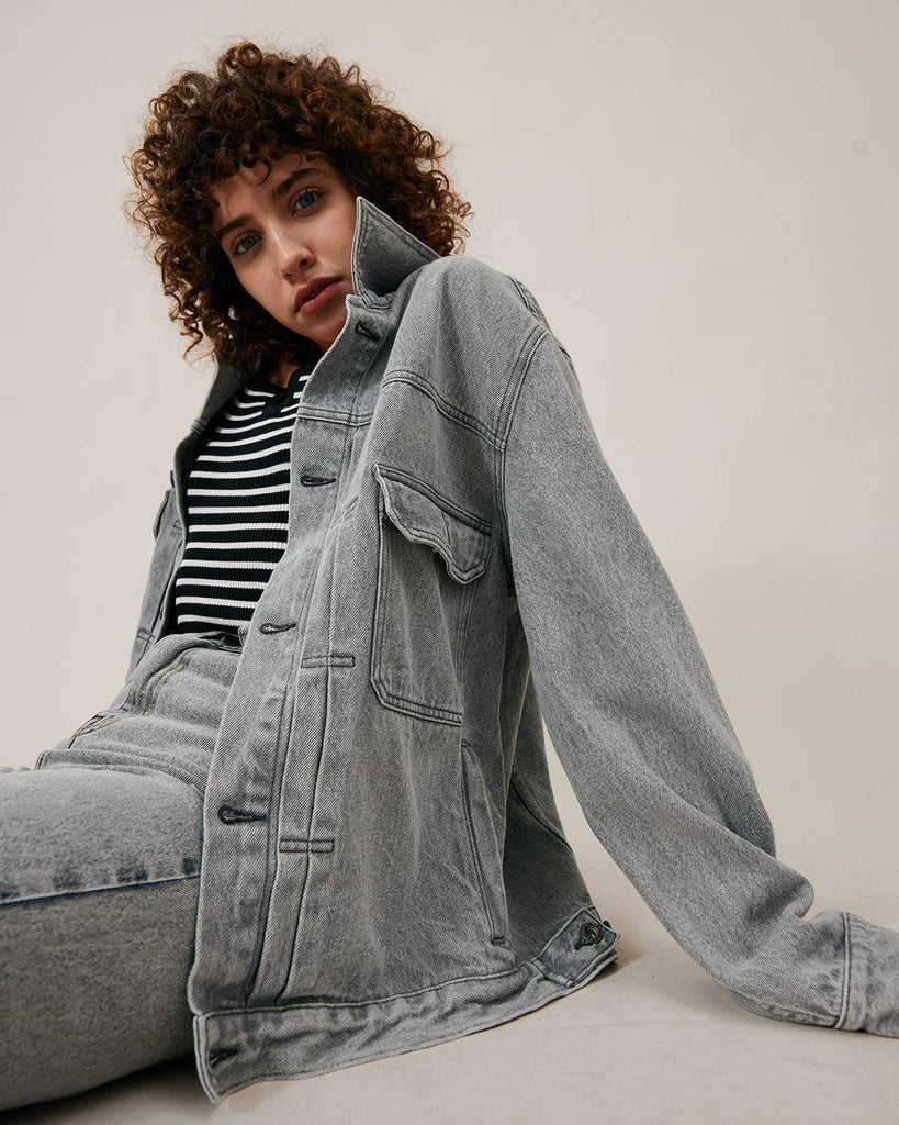 The Premium-fabric Vintage Denim Jacket - RIHOAS