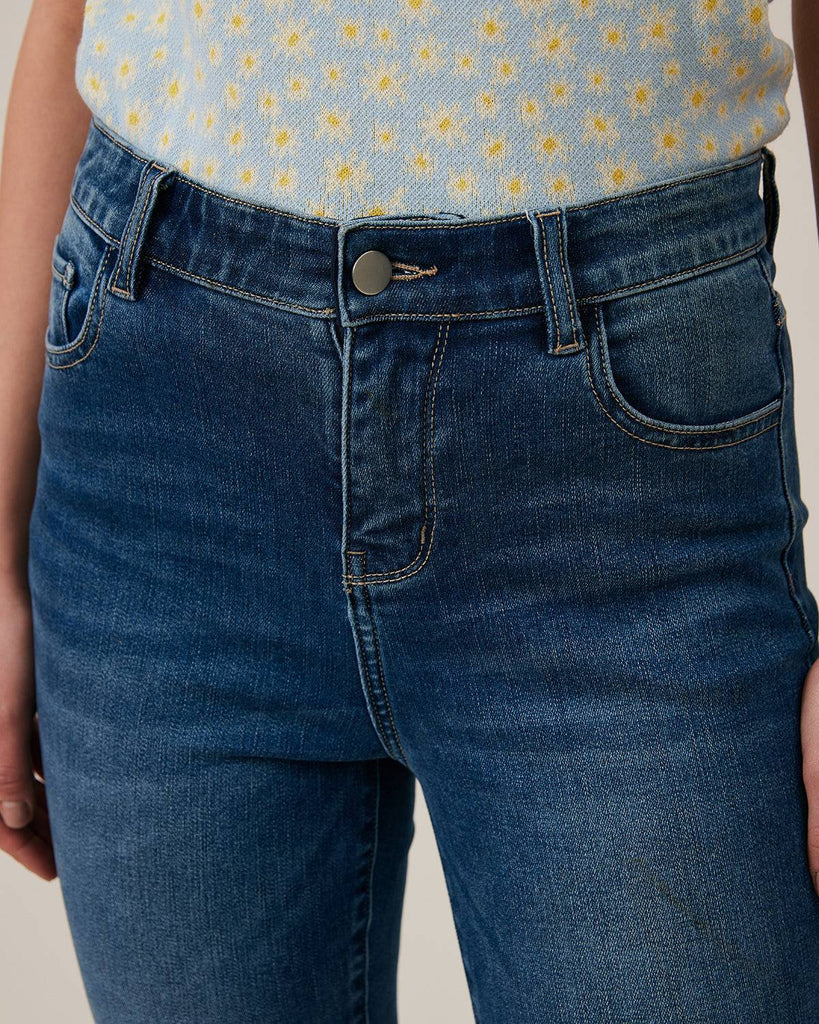 The Premium-fabric High-rise Skinny Jeans - RIHOAS