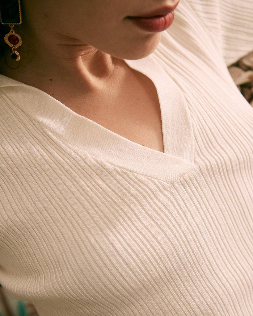 The Polo-Neck Side Slit Dress - RIHOAS