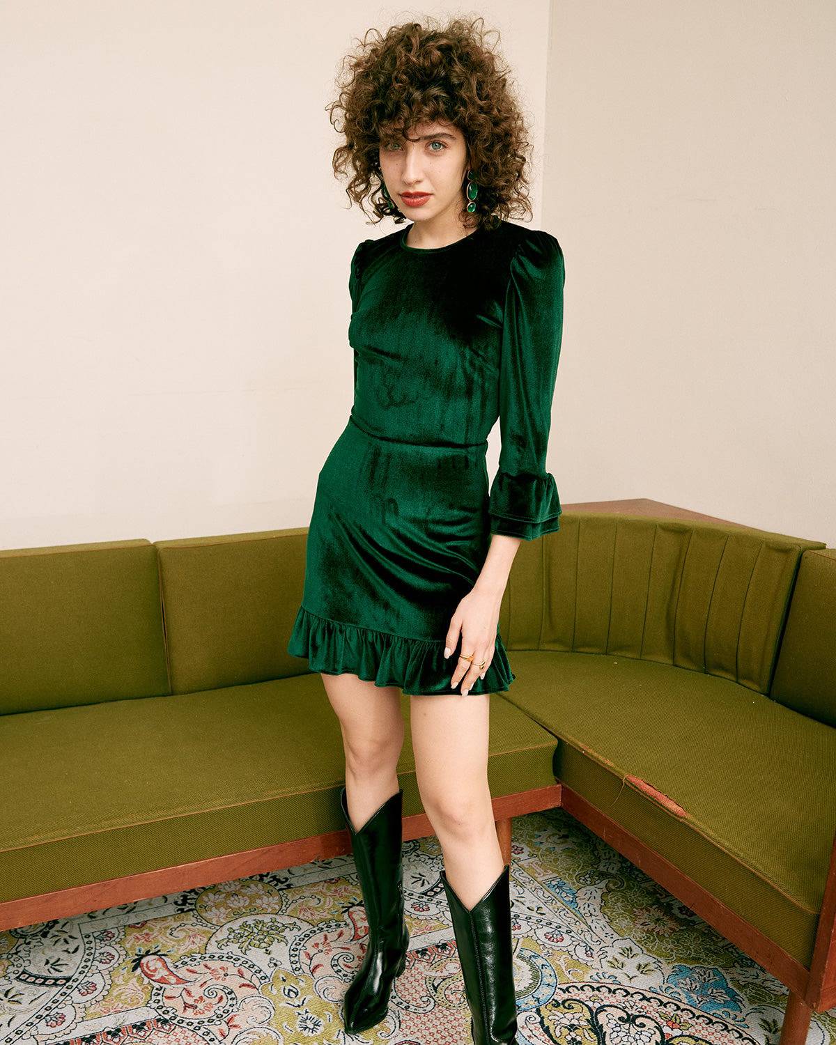 Shop Green Dresses for Women | Dark Green, Forest Green, Sage Dresses -  Lulus | Green dress casual, Green midi dress, Dark green dress
