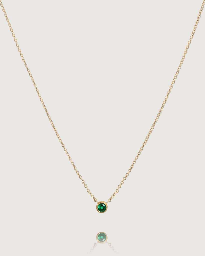 The Minimalist Round Pendant Necklace - RIHOAS