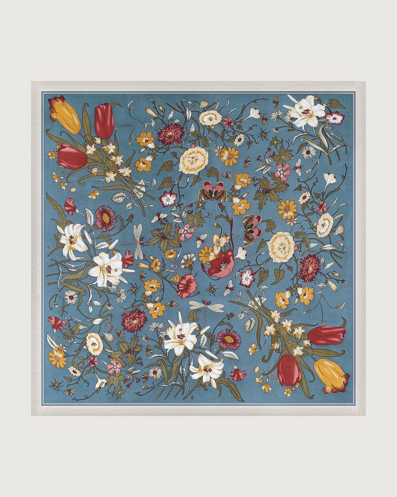 The Floral Print Kerchief - RIHOAS