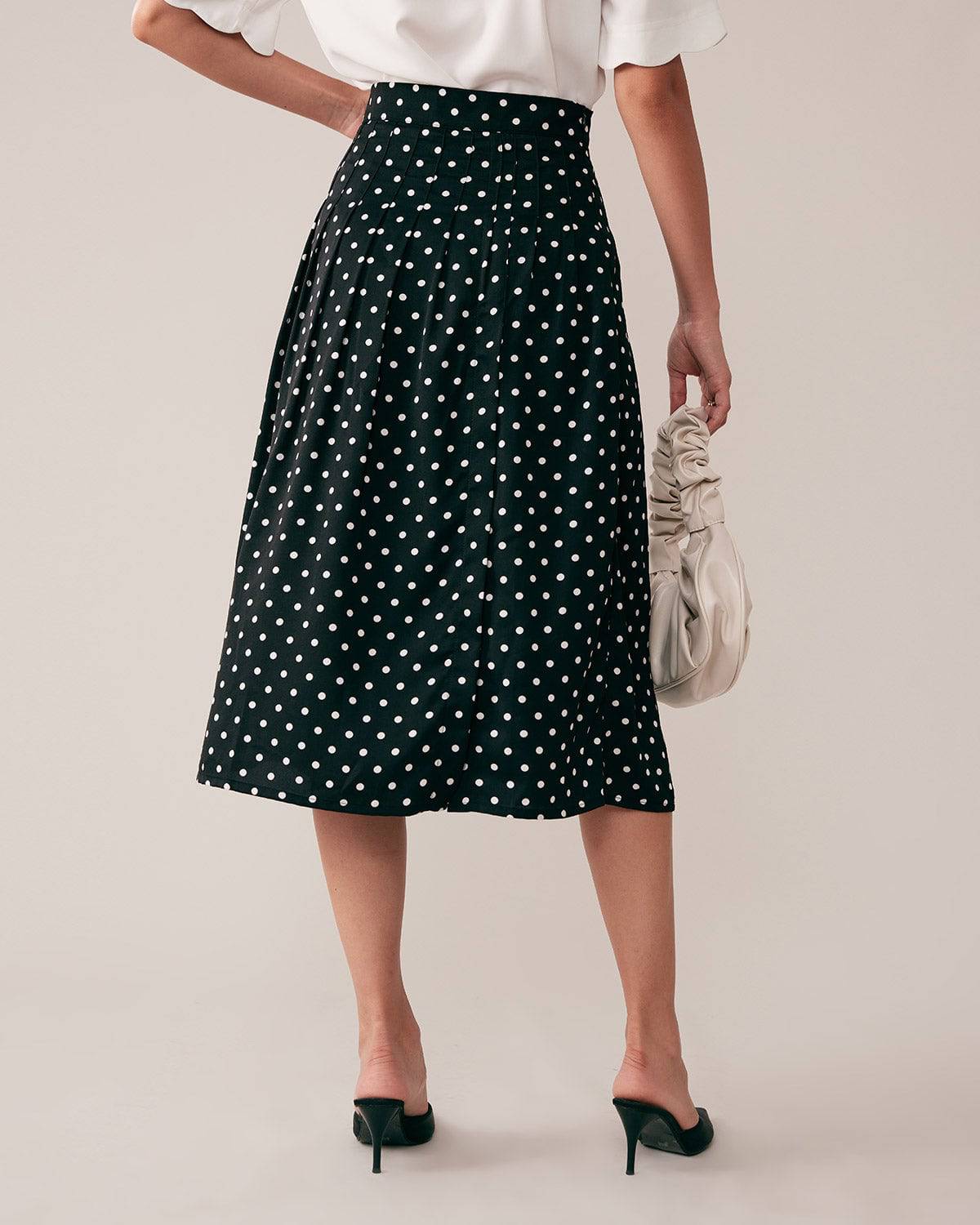 The Polka Dots A-line Skirt