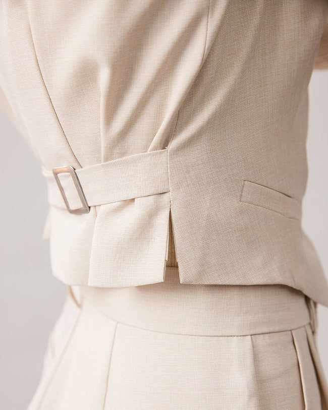 The Apricot Round Neck Button Up Waistcoat & Reviews The Apricot Round Neck Button Up Waistcoat & Reviews