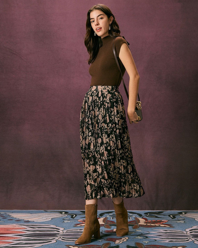 The Cap Sleeve Ribbed Knit Top Tops - RIHOAS