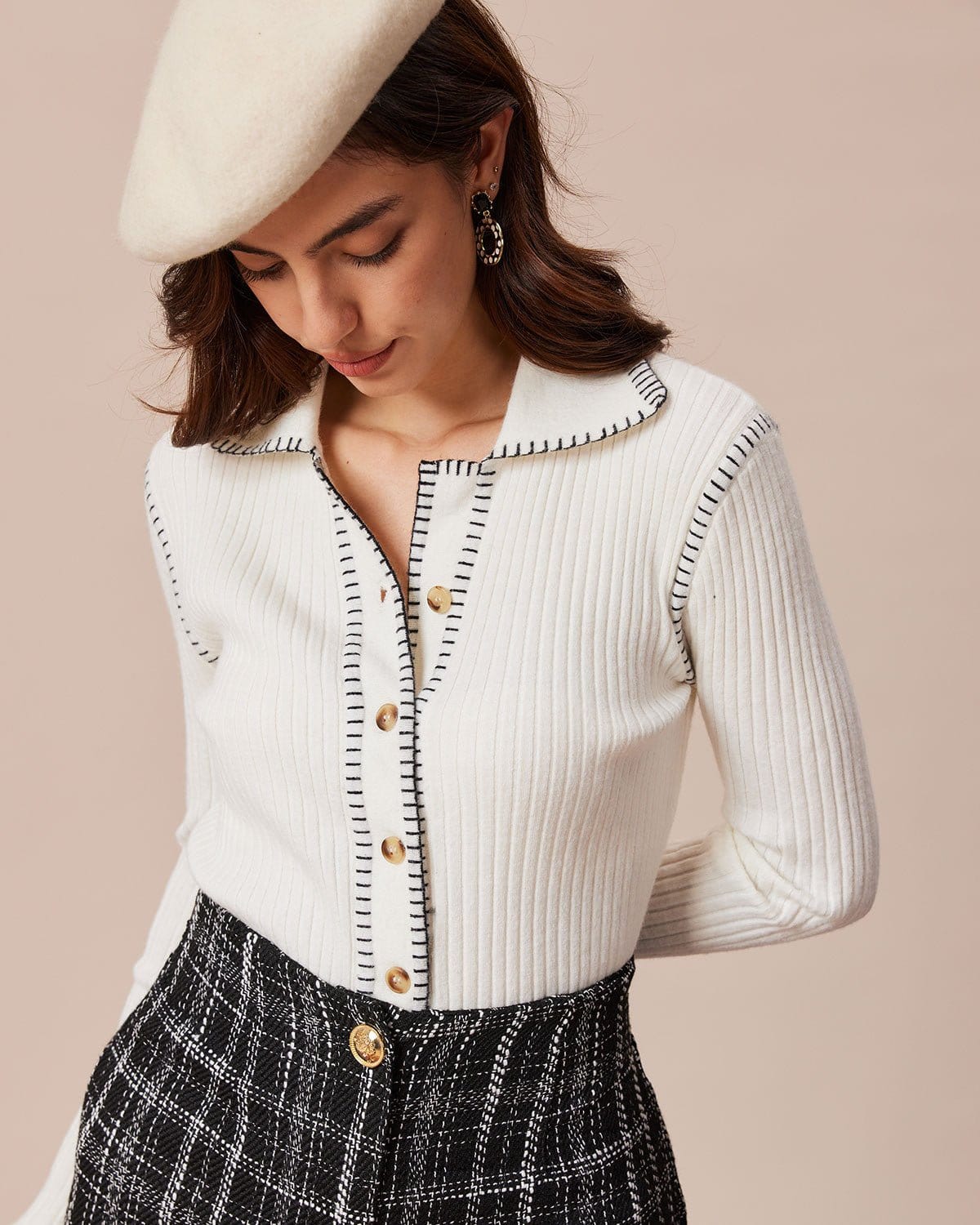 Womens colorblock cardigan online