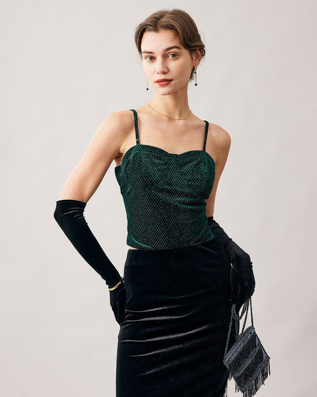 Desire Sweetheart Lurex Top Desire Sweetheart Lurex Top