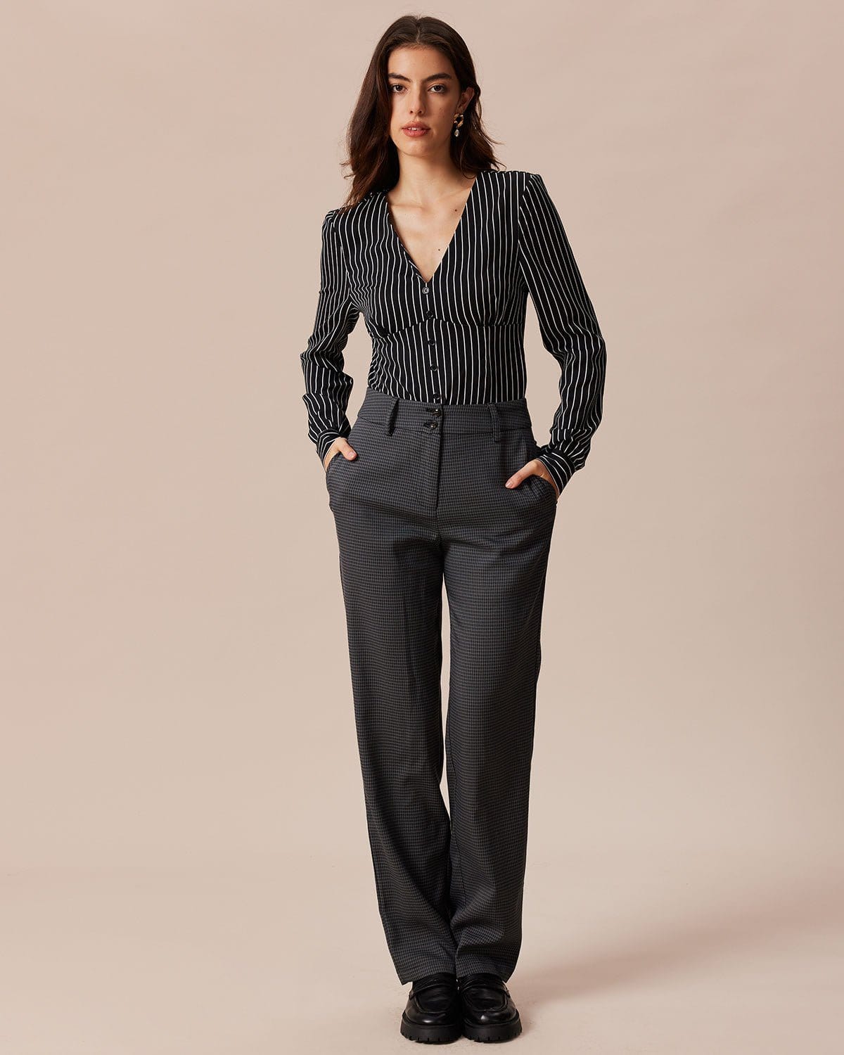 houndstooth: Women's Pants