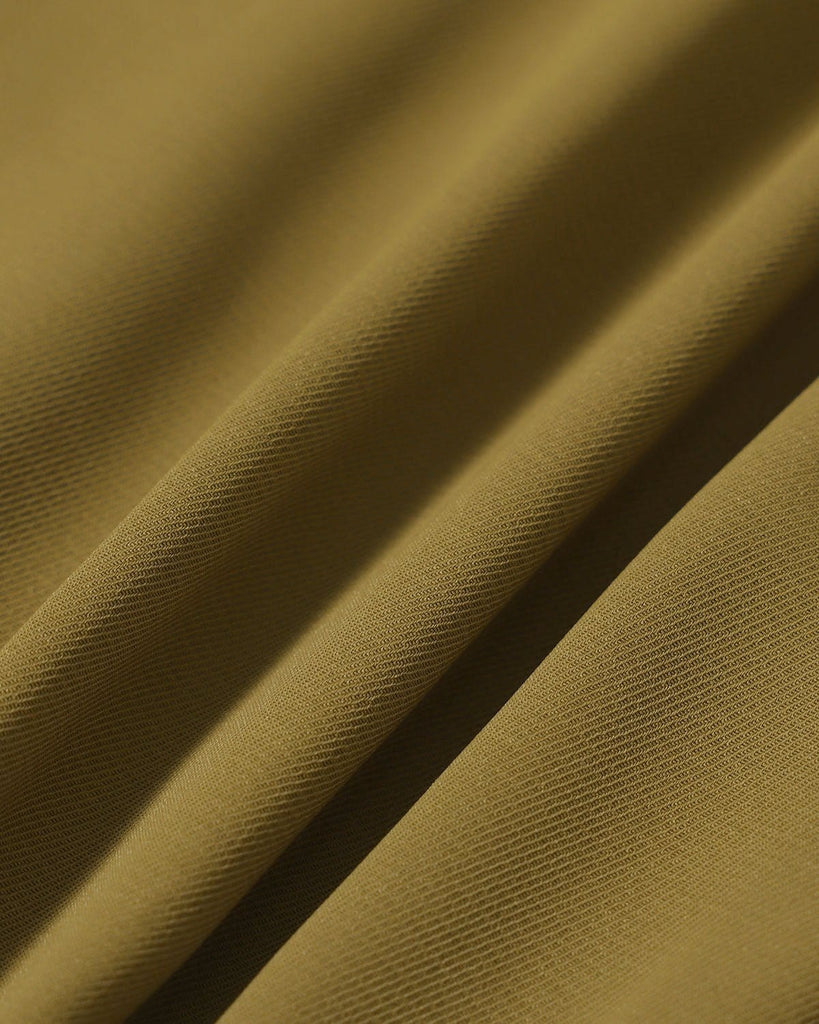 The Mustard Yellow Tie Shorts Bottoms - RIHOAS