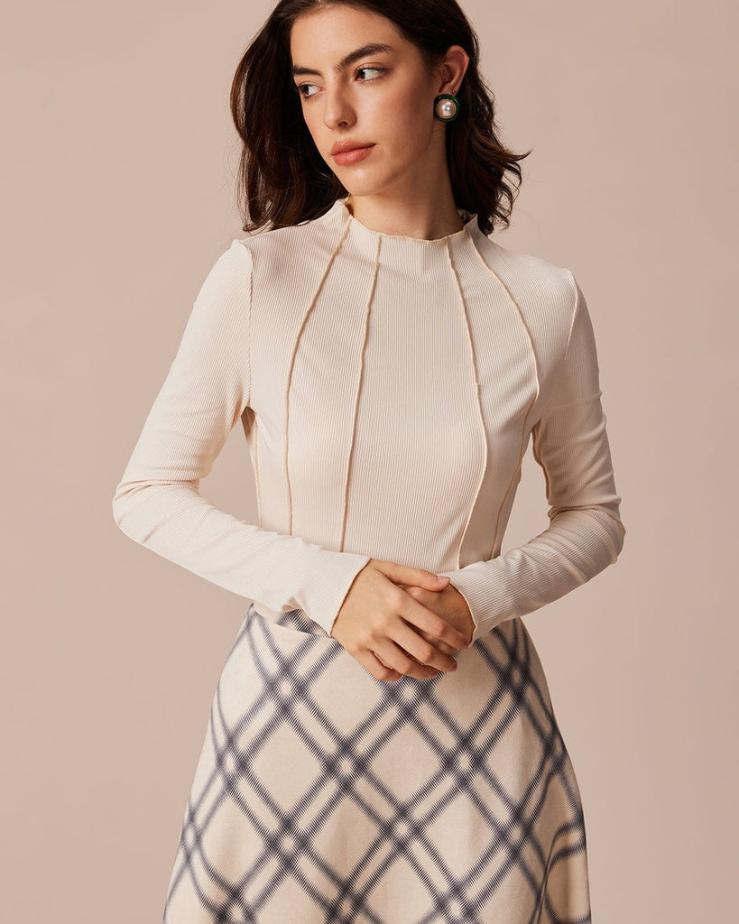 The Patchwork Long Sleeve Top Tops - RIHOAS