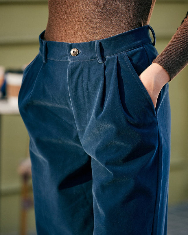 The Pleated Wide Leg Pants - High Waisted Wide Leg Pleated The Pleated Wide Leg Pants - High Waisted Wide Leg Pleated