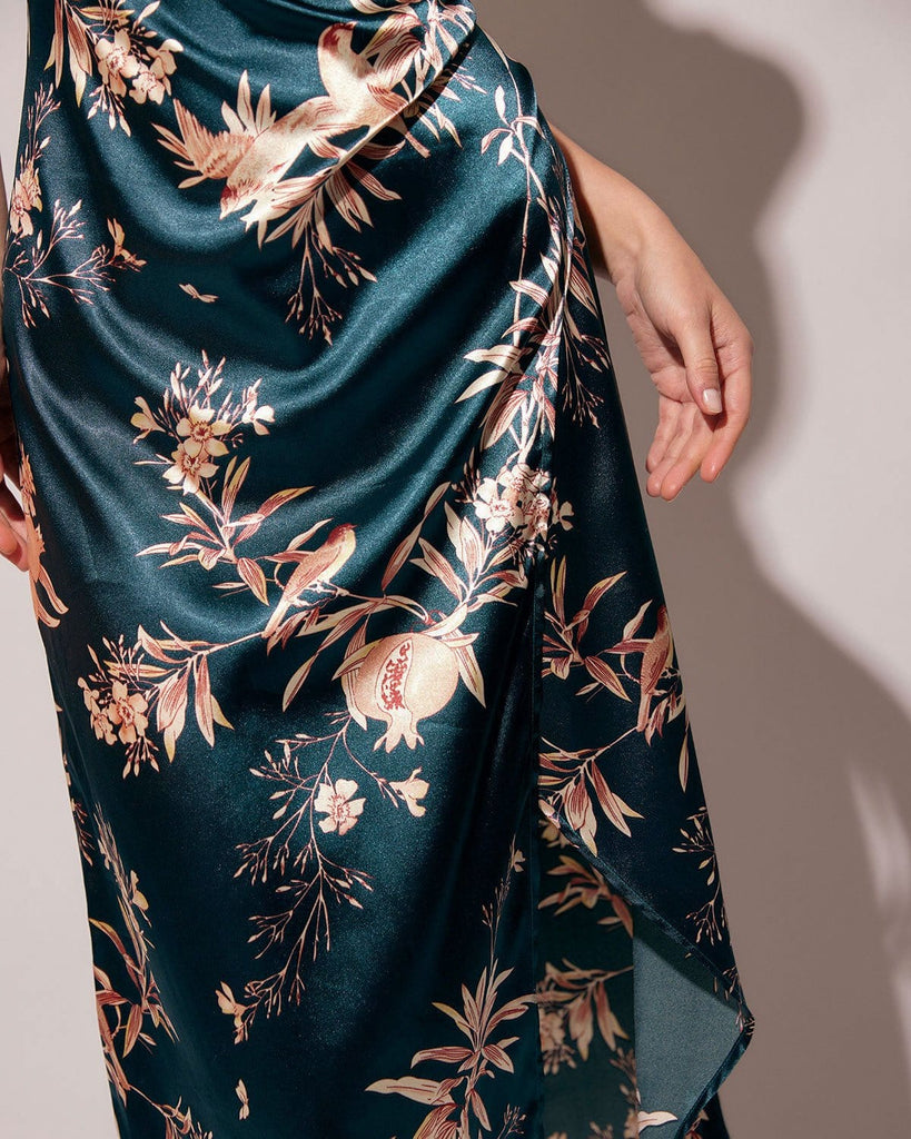 The Side Split Midi Dress Dresses - RIHOAS