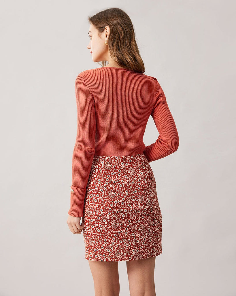 The Solid Boat Collar Knit Top Tops - RIHOAS