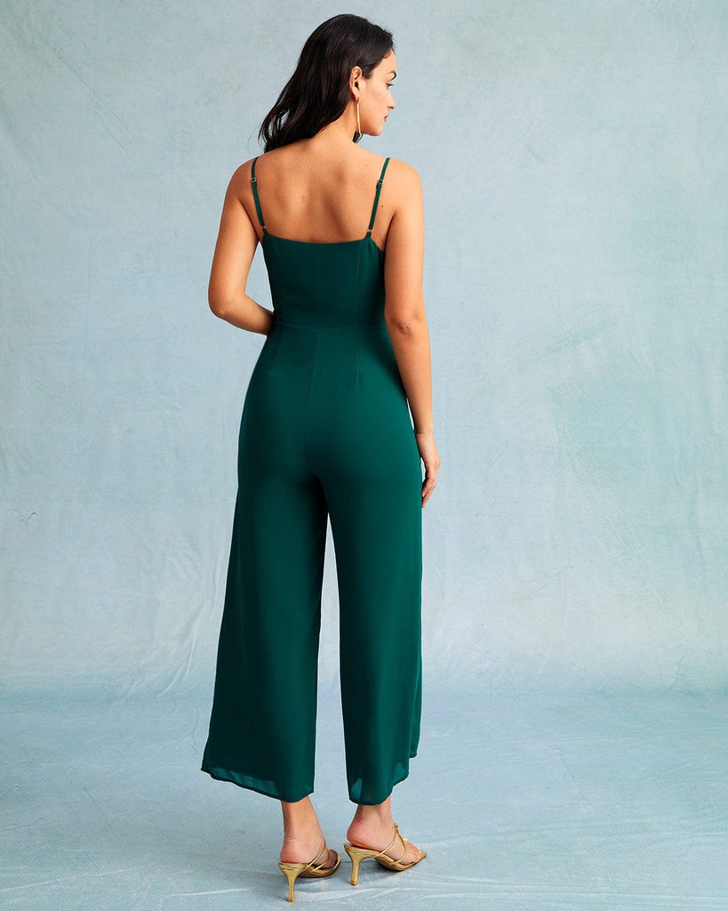 The Solid Strap Jumpsuit Jumpsuits&Rompers - RIHOAS