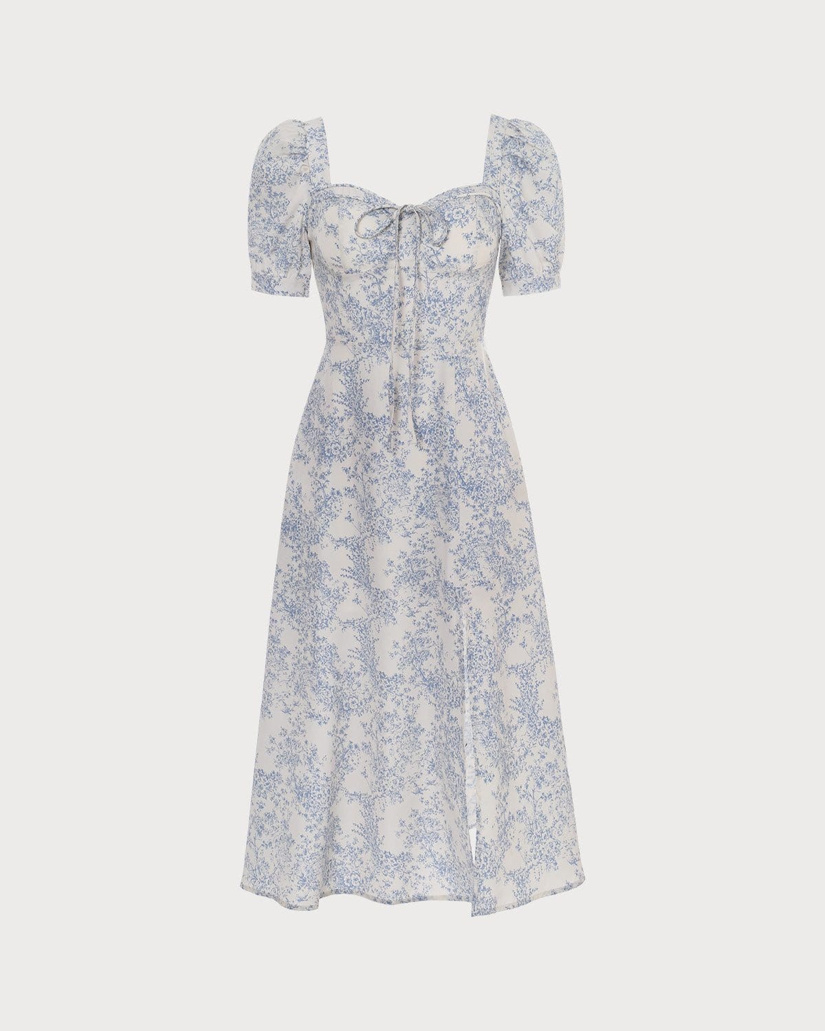 Heartstrings Fresh Blue Floral Dress