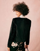The Velvet Patchwork Lace Jacket Outerwear - RIHOAS