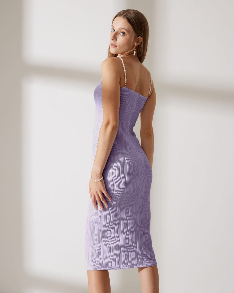 The Water Ripple Textured Cami Dress Dresses - RIHOAS